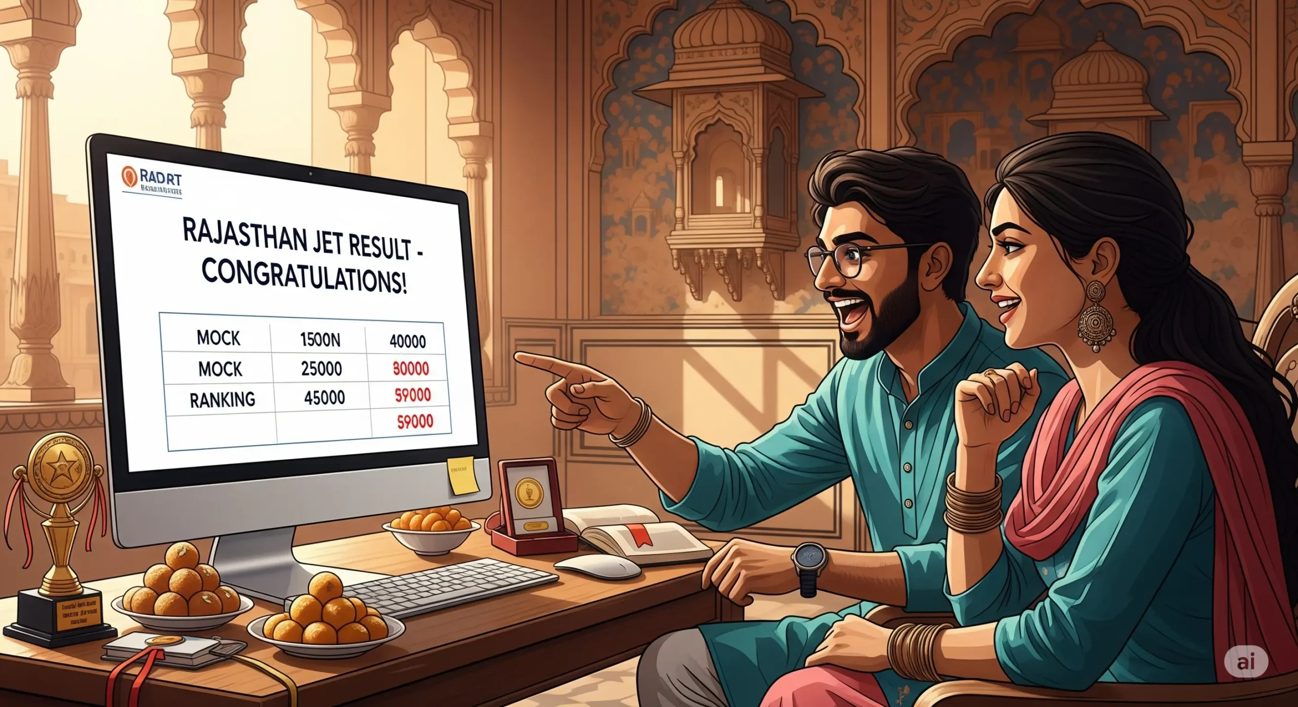 Rajasthan JET Result 2025 Out: राजस्थान जेईटी रिजल्ट सबसे पहले यहाँ करे चेक 2